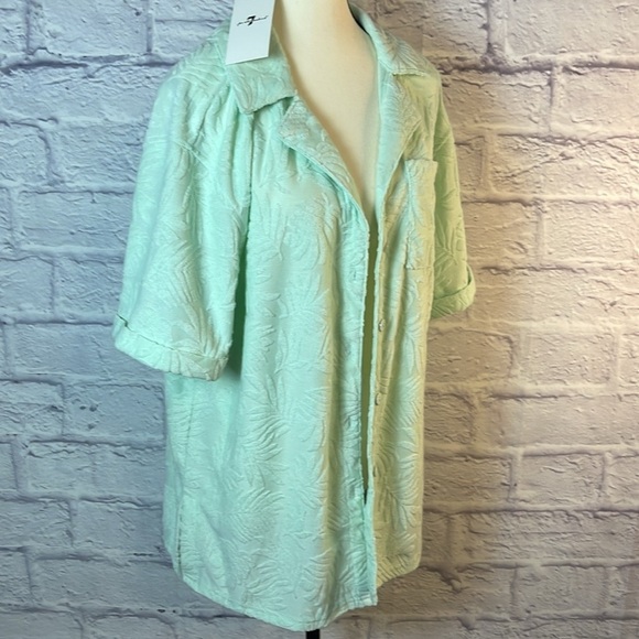 NWT 7 For All Mankind 3Piece Set,Pistachio/Green Size M,Shorts,Bralette,… - Picture 13 of 14